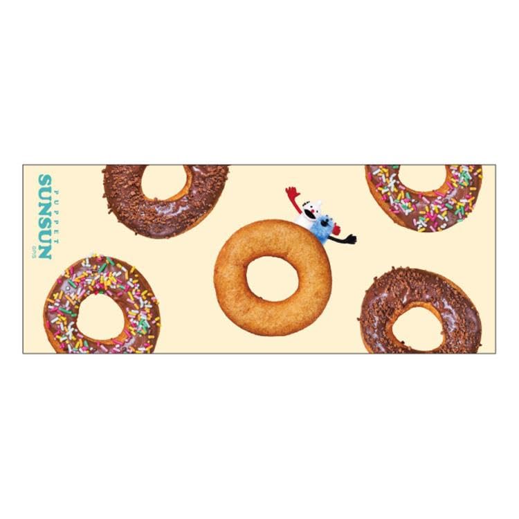 

TCP Кукла Sunsun Картинное полотенце Пончик 992673 КУКЛА SUNSUN Два крючка