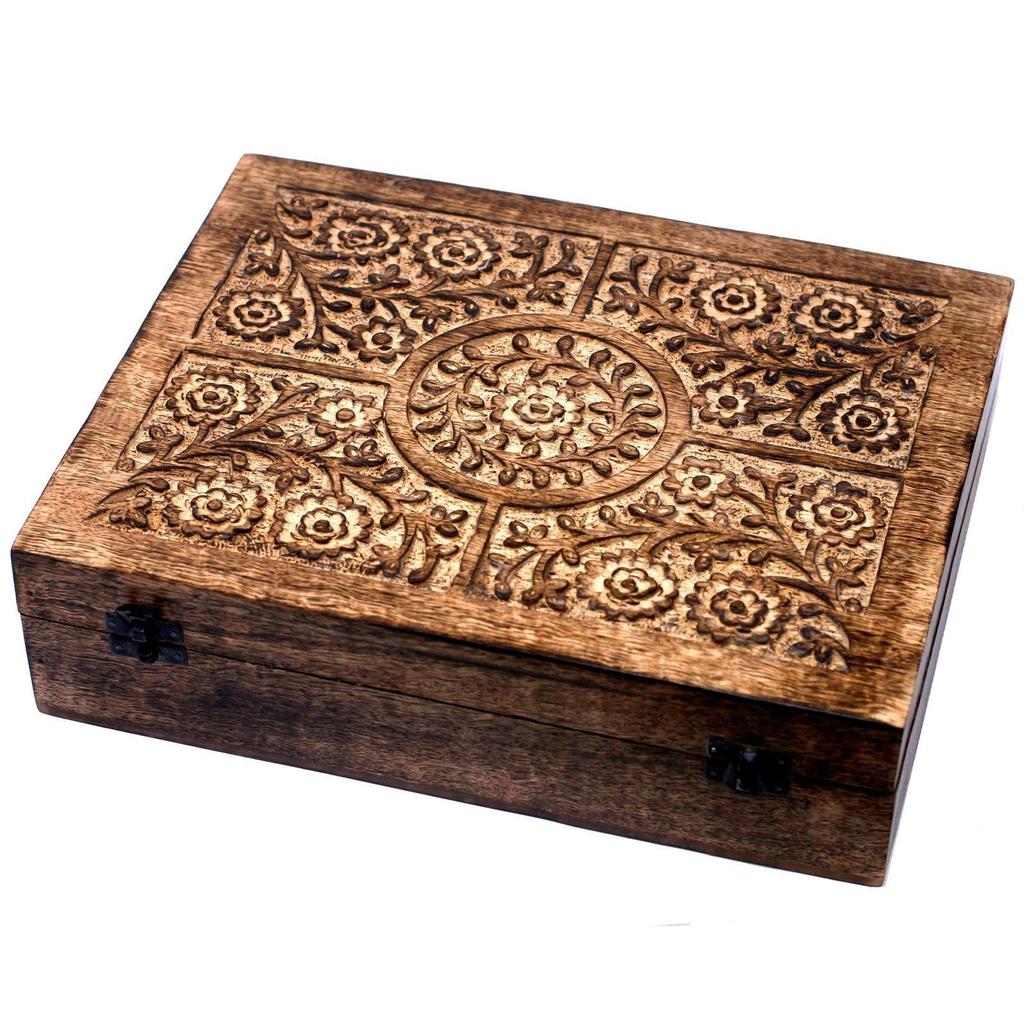 Essential Oil Storage Box - 80 Slots 10ml Wooden
