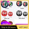 Autoaufkleber Für Alfa Romeo 11mm 14mm Aluminium Metall Auto Schlüssel Emblem Aufkleber Für Alfa Romeo Giulietta GT 159 147 156 Mito Brera