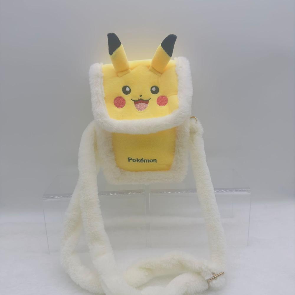 

Сумка плюшевая игрушка детская на плечо через плечо кукольная сумка мобильный телефон закуски кукольный автомат Pikachu