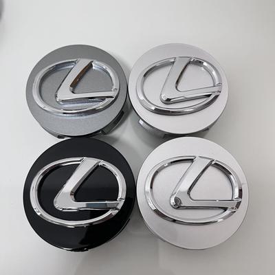 4 gab. 62 mm riteņu rumbu vāciņi emblēmas pārklāšanai Rumbu vāciņi priekš NX200T ES200 ES350 IS300 RX240 GS450h LS500h Automašīnas piederumi