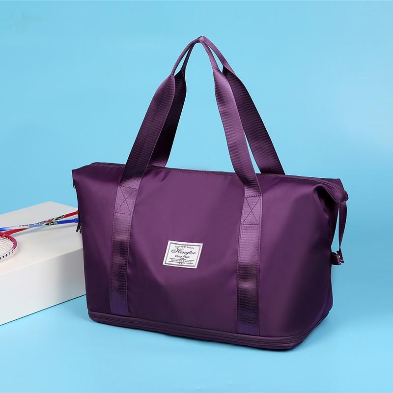 Travel Bag Expandable Wet and Dry Separation Sports Yoga Fitness Bag Short Business Trip Luggage Storage Bag