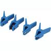4piece Stop Leaks With Brake Line Stoppers 4 Pieces Set Of Nylon Plastic Fluid H Clamps Fluid H Stop Clamps
