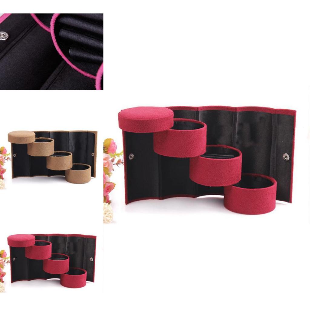 Luxurious Jewelry Display Box Organizer For Elegant Travel Storage Solutions