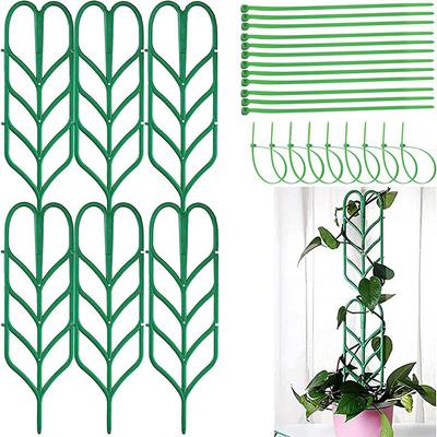 Plastic Plant Support Pile Frame Vines Garden Vines Climbing Stake Stand Flower Potted Rack Fixed Rod Greenhouse Arrangement New
