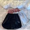 Casual Sports Shorts Women's Thin Loose Thin High Waist Wide Leg Running Pants