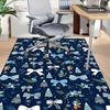 1PC Bowtie Christmas Extra Large Non Slip Floor carpet, Office, family, Studio   Large Area Rug Indoor Rugs, Bold Statement Piece