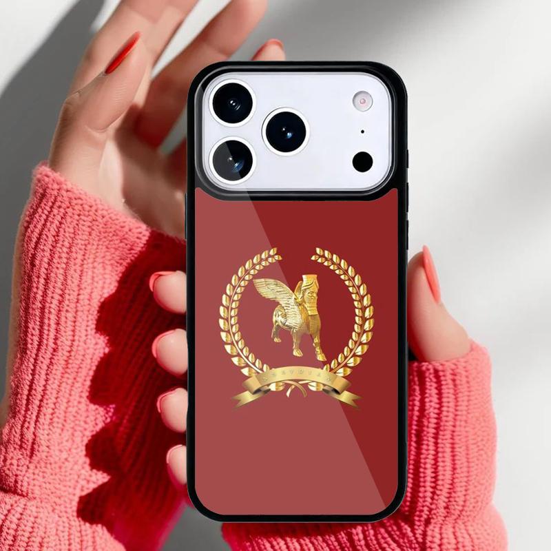 Lamassu Assyrian Mesopotamian soft Phone Case for iPhone 17 16 15 14 13 Pro Max Back Cover for 12 11 Pro Coque