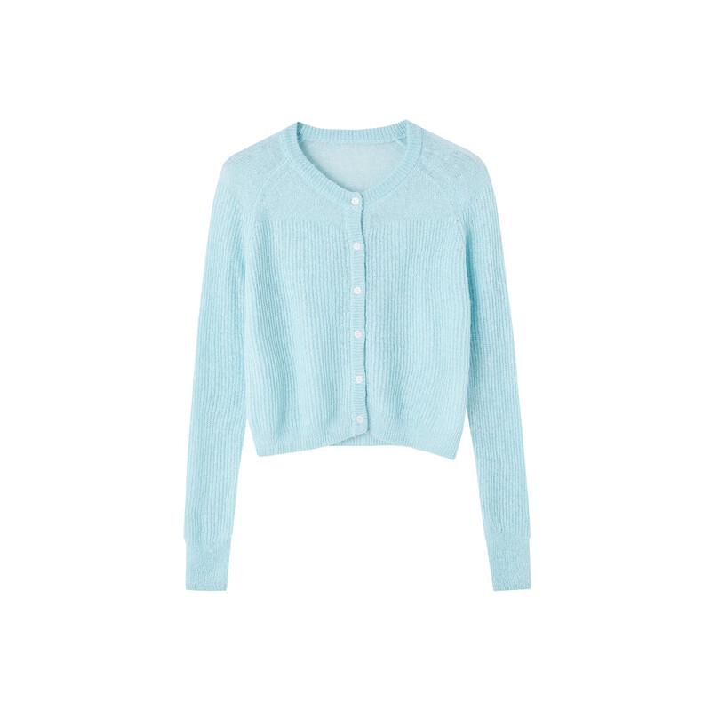 Women's Chic Sheer Detail Knit Top