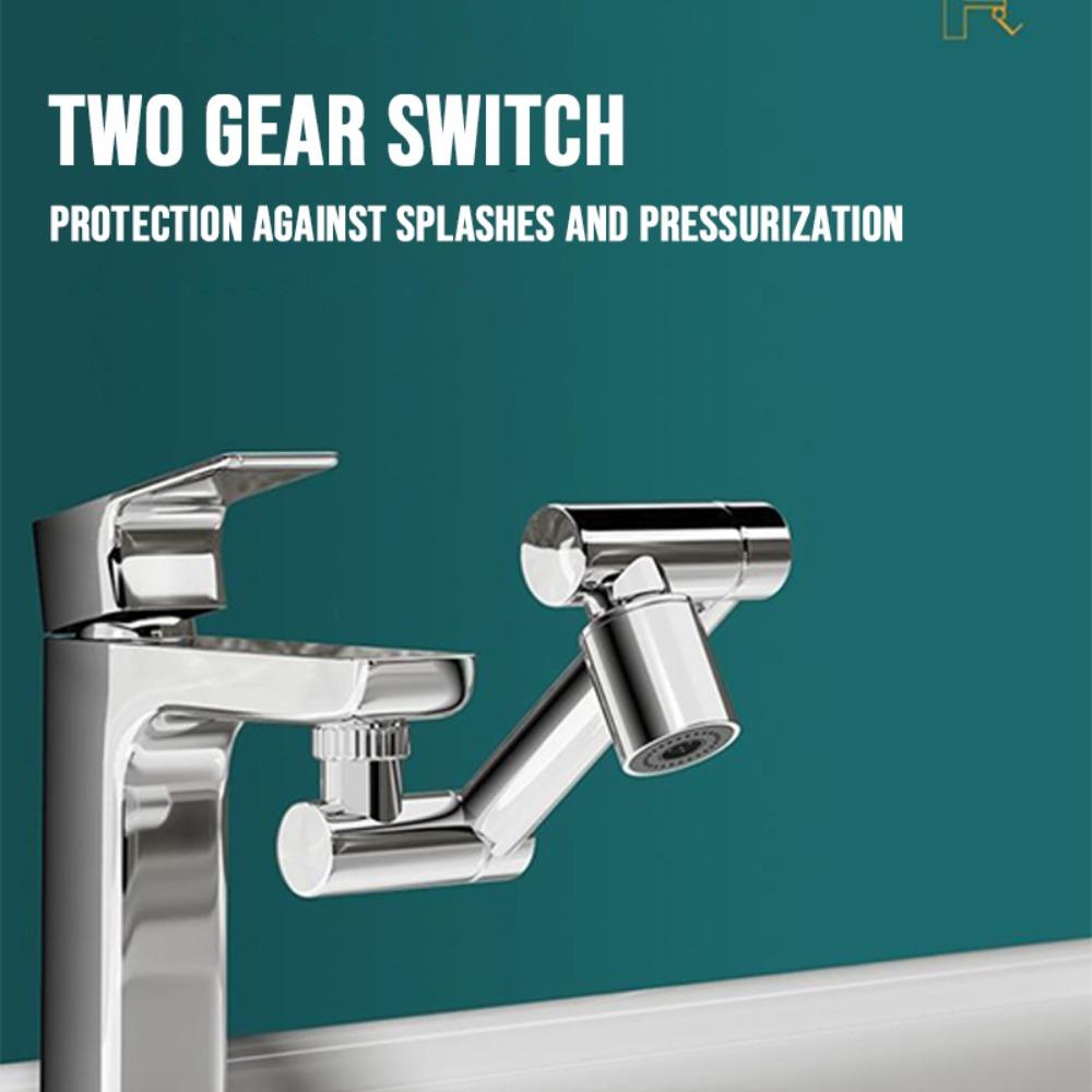 Scalable Tap Splash-proof Bubbler Rotatable Faucet Filter Universal 1440° Faucet Aerator
