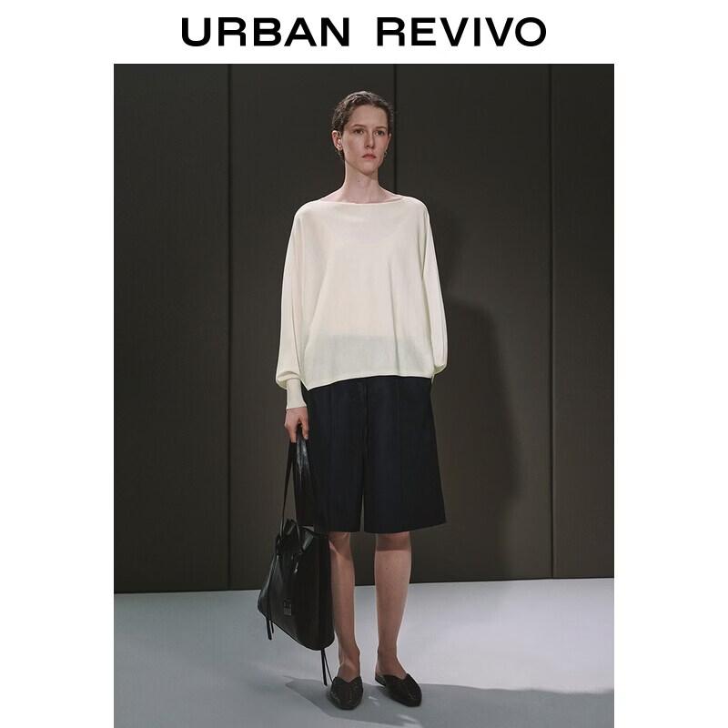 UR 2026 Summer Women s Irregular Knit Sweater M