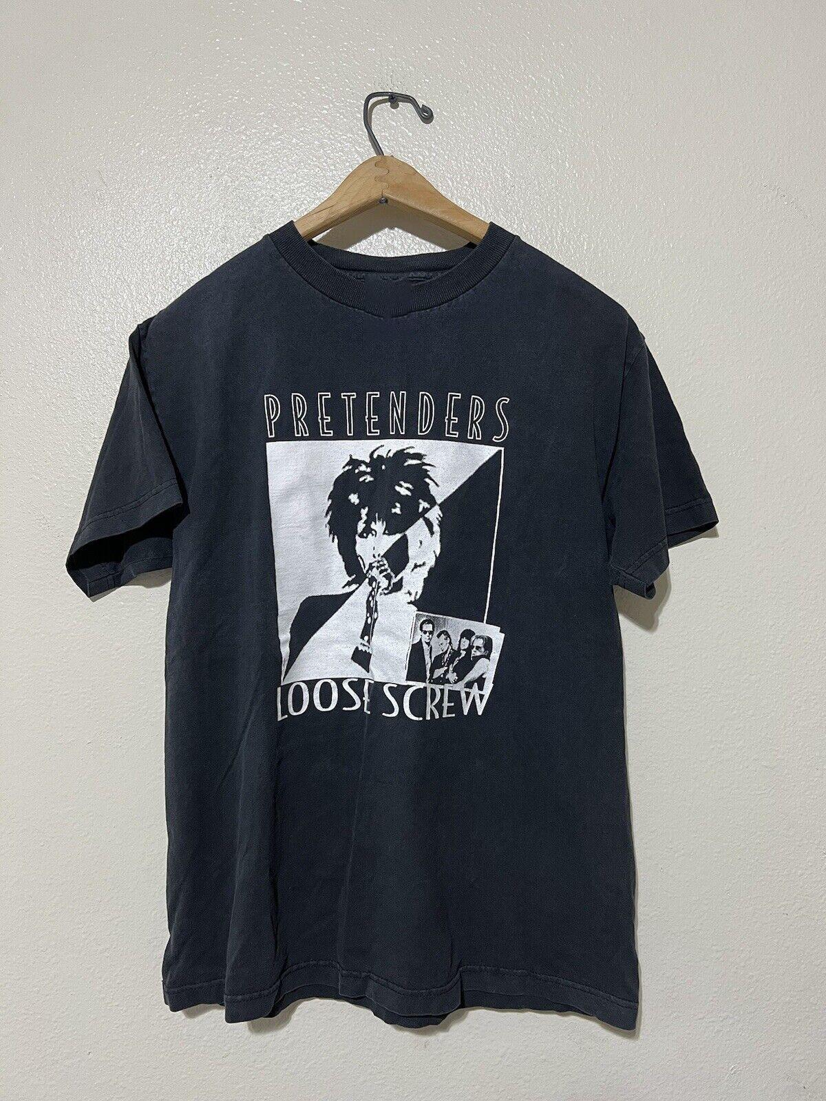 The Pretenders Band Loose Screw Tour Unisex Cotton T-Shirt Full Size SB116 4XL