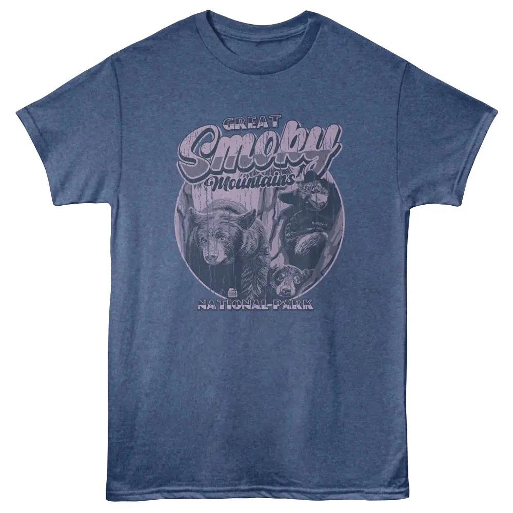 Great Smoky Mountains Night Bears Men s T-Shirt 2XL