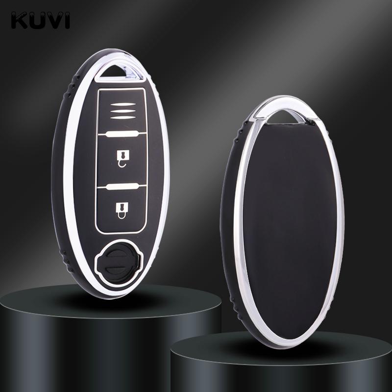 Fashion Tpu Key Case Cover Shell Fob For Nissan Qashqai X-Trail T32 T31 Juke J10 J11 Kicks Tiida Pathfinder Note For Infiniti