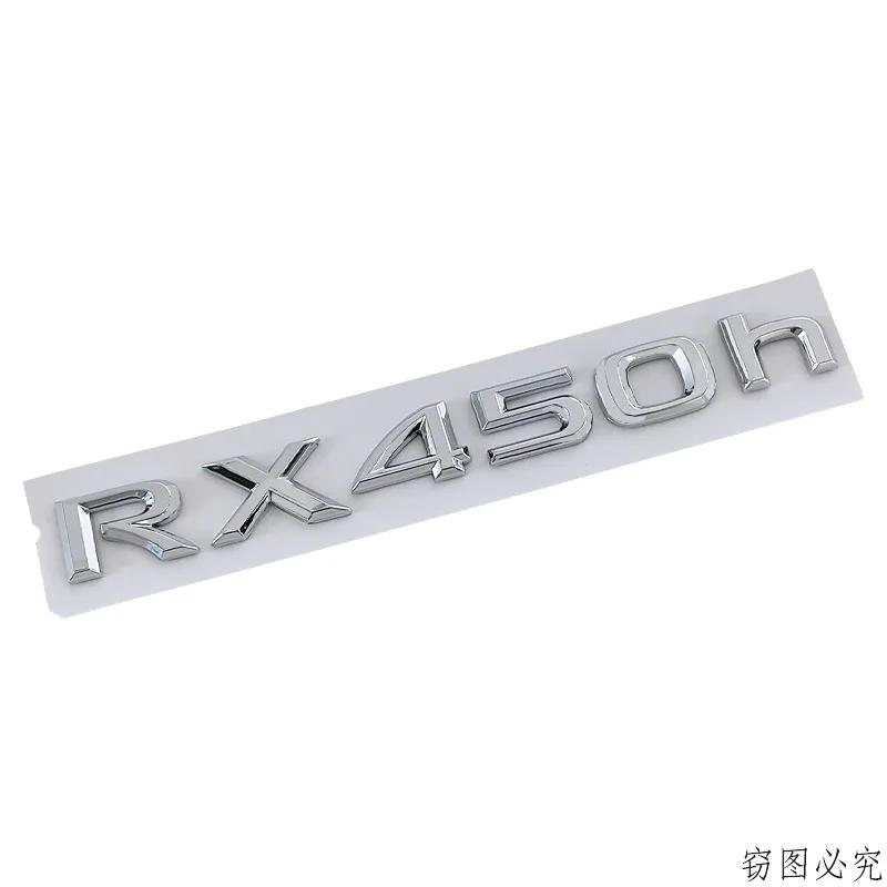 Litery ABS Emblemat Boczny Karoserii Samochodu Naklejka na Tylną Klapę dla Lexus RX450hL RX450h RX200t ES200t ES300H IS300 GX470 GX460