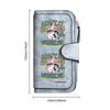 Funny Cow Print Wallet Cute Leather Purse Women Long Card Holder Fashion