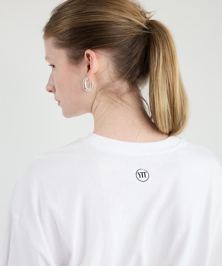 Yusentig Og Logo T-Shirt Melange Grey Aw5Me4381F