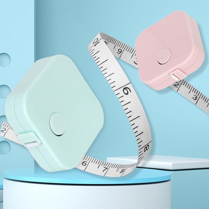 2M Portable Tape Measure Small Jewelry Measurement Ruler for Weight Loss Medical Body Measurement Tailor Measure Clothes Waist