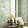 Beibehang Papel de Parede Americano Retrô Flor Macieira Papel de Parede Quarto Sala de Estar Fundo Papel Puro Papel de Parede Pastoral