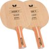Butterfly Diode V Shakehand Table Tennis Racket, Cuttable, 5-Ply Flare, Large Ball Compatible, 36961