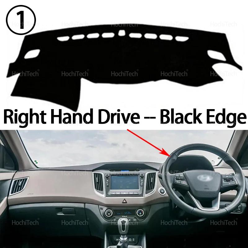 Dashboard Cover Protective Pad for Hyundai Creta Ix25 2014- Car Accessories Dash Board Sunshade Anto-UV Carpet