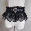 Lace Belt Elastic Elastic Lace Belt Wide Waist Band Fashionable Fashion Waist Belt For Skirt Dress Shirt