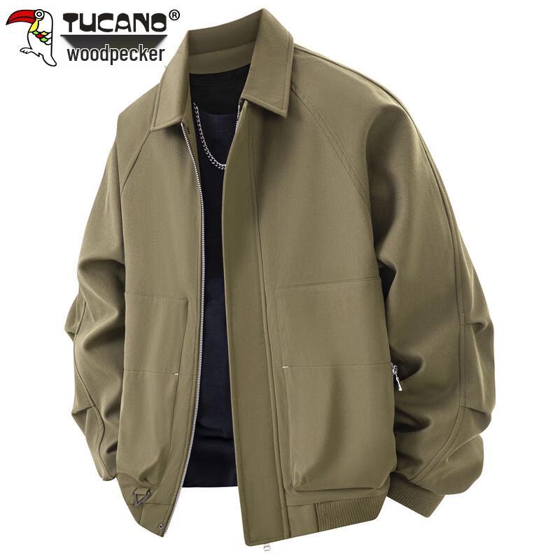 TUCANO Men's Loose Casual Collared Jacket