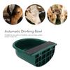 Plastic Automatic Livestock Drinking Bowl Thickened Design Livestock Drinking Sink  Cat