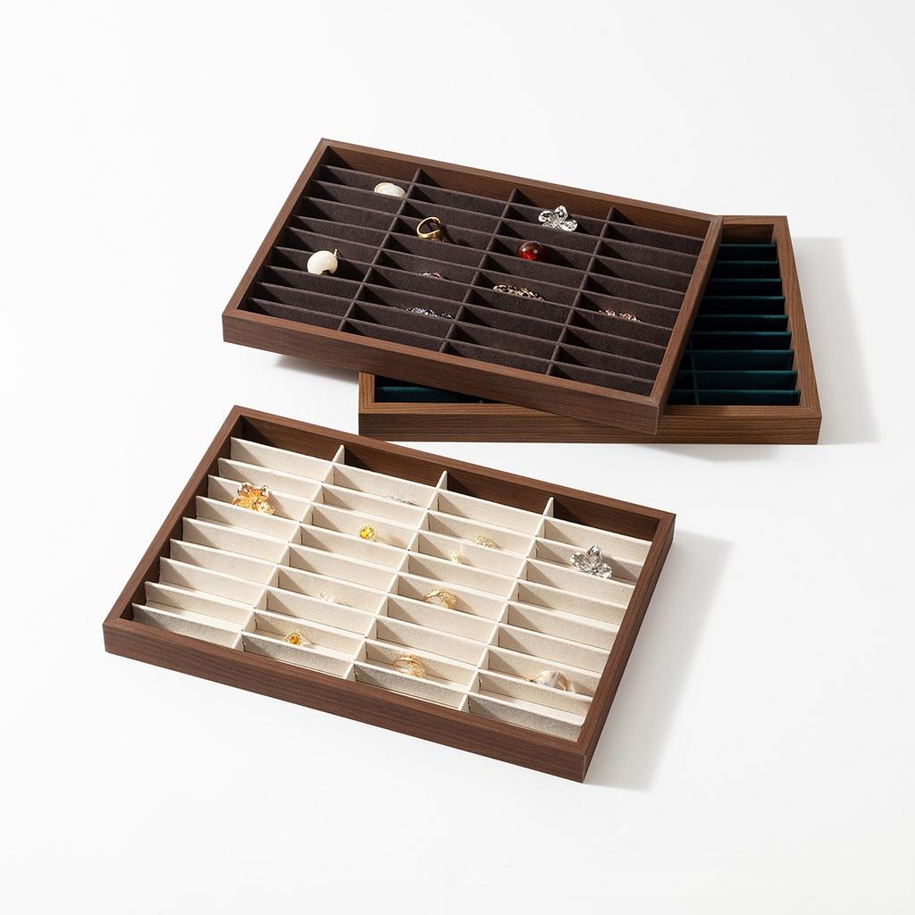 Ornament Display Board, Chain Pendant Storage Case, Finger Ring Tray, Ear Stud Holder, Bangle Exhibition Accessory