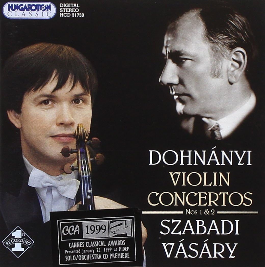 

CD ERNO DOHNANYI - Violin Concertos HCD31759 Japan Classical Used