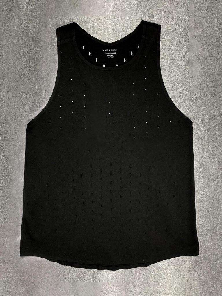 Wind Tunnel Breathable Heat-Sealed Marathon Vest for Professional Running and Fitness Training