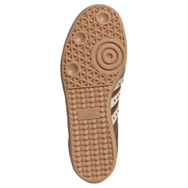 Adidas Originals Samba Preloved Brown Fashion Comfortable Low-Top Sneakers Unisex Sneakers White JR8821
