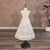 Girls Adjustable Tulle Underskirt Crinoline For Bridal Dresses 60cm Length Steel Frame Support Lightweight