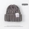 New Women'S Winter Hat 2024 Beanie Hats For Women Knit Cap Fashion Warm Wool Couple Cap Bonnet Woman Winter Twist Female Bonnet