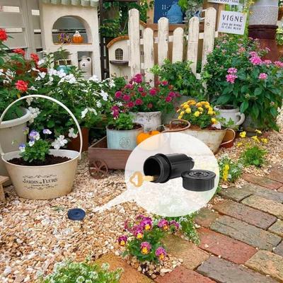 Esconder Uma Chave Caixa Escondida Dinheiro Cabeça de Aspersor Cofre de Dinheiro Caixa de Esconder para Jardim Exterior Quintal Cofre à Prova d'Água Resistente à Corrosão e Impacto