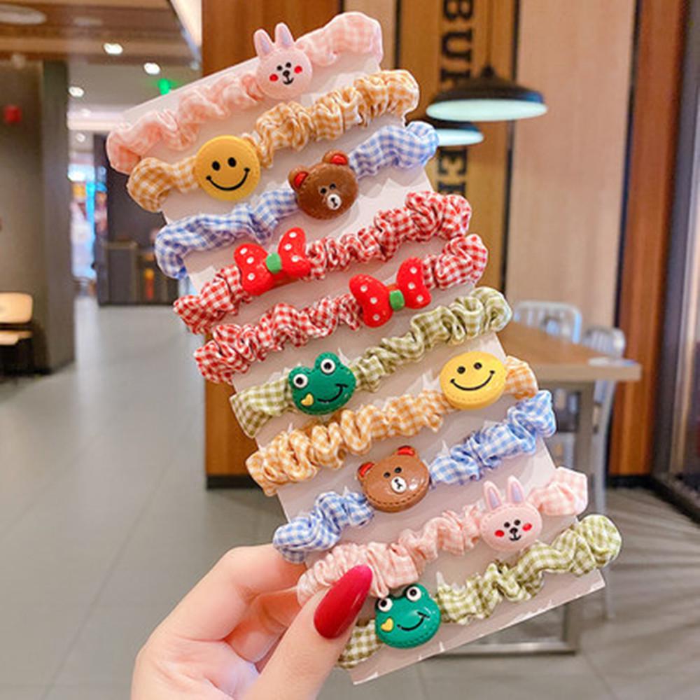 Korean Kids' Hair Ties: Cute, Elastic, Hair-Friendly Scrunchies for Girls and Babies