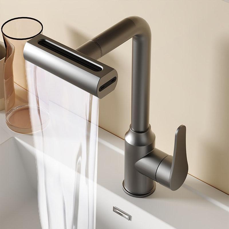 4 Mode Basin Faucet Bathroom Kitchen Sink Faucet Stainless Steel Hot and Cold Tap Toilet Water Mixer Tap Bathroom Accessories