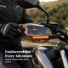 Motorcycle Handguards Clamp-on with Mounting Arms Smoked
