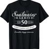 50th Wedding Anniversary T Shirt For Couples Parents Matching Vintage Comfortable Soft Stretched Designer Clothes