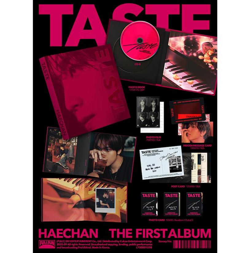 HAECHAN 1st Album TASTE (Savory Ver.) – K-Pop Collector's Edition