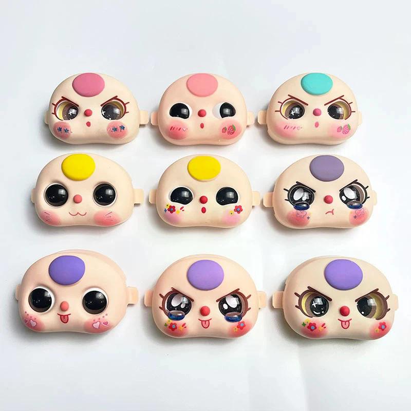 Toy Replacement Face Hand Foot Set for Baby Three 100% Doll DIY Accessories Random Style High Quality Durable Easy To Use