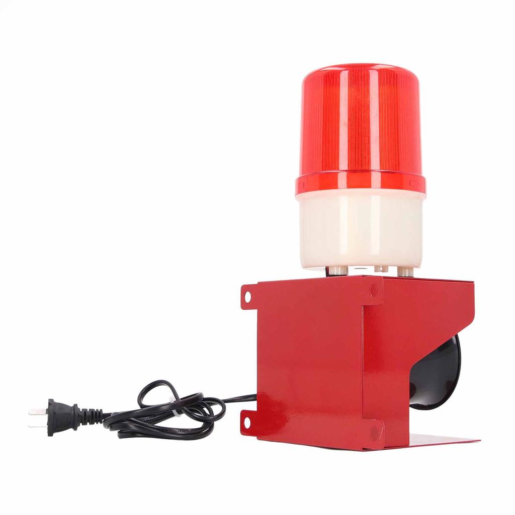 Industrial Alarm Audible and Visual LED Strobe Alarm High Decibel Sound Security Siren