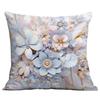 New Retro Imitation Three-dimensional Flower and Bird Pillowcase Home Living Room Sofa Cushion Pillowcase Decoration