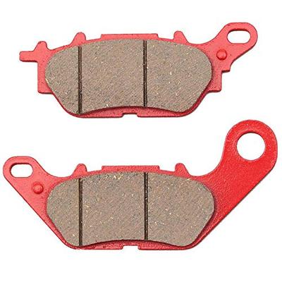 Daytona Motorcycle Brake Pads, Red Pads (Semimetal Pads), NMAX155 (17-21), Tri-City 155, ABS (16-21),