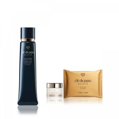Cl  De Peau Beaut  Corrigerende Crème Veil Set