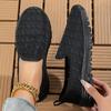 Summer European and American solid color casual shoes flat shoes breathable and lightweight large size mother flying woven shoes