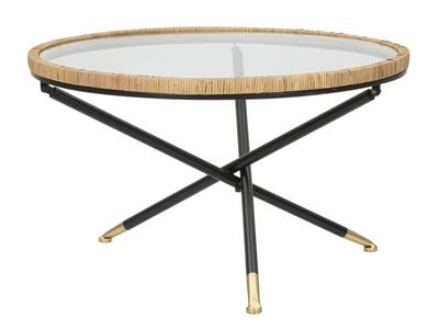 Saint Barth Round Coffee Table Cm Ø 80X46,5