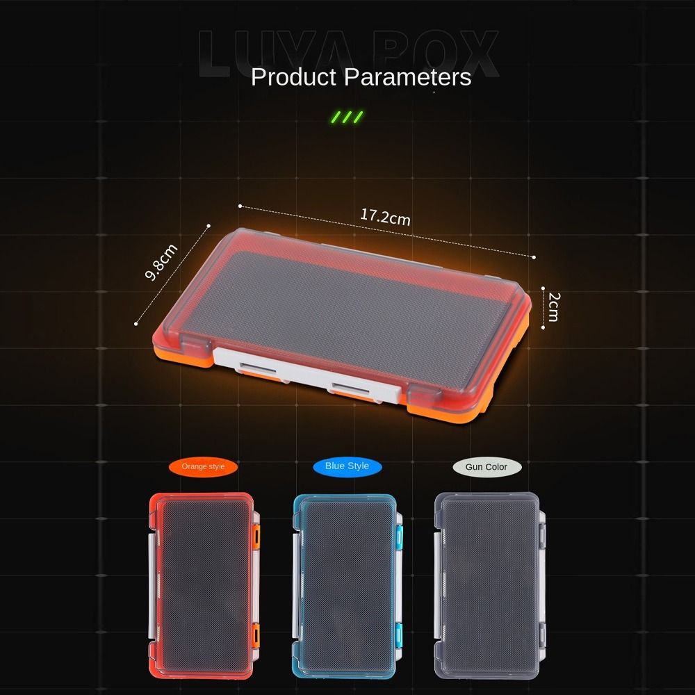 Space Separation Hook Bait Storage Box Multi Region Waterproof Fishing Tackle Boxes Multifunction Case Fishing Lure Tackle