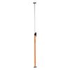 Cargo Bar, Ratcheting Cargo Bar Adjustable from 1016mm to 1854mm, Heavy-duty Steel Cargos Stabilizer with Non-Slip Foot Pads, Telescoping Load Lock
