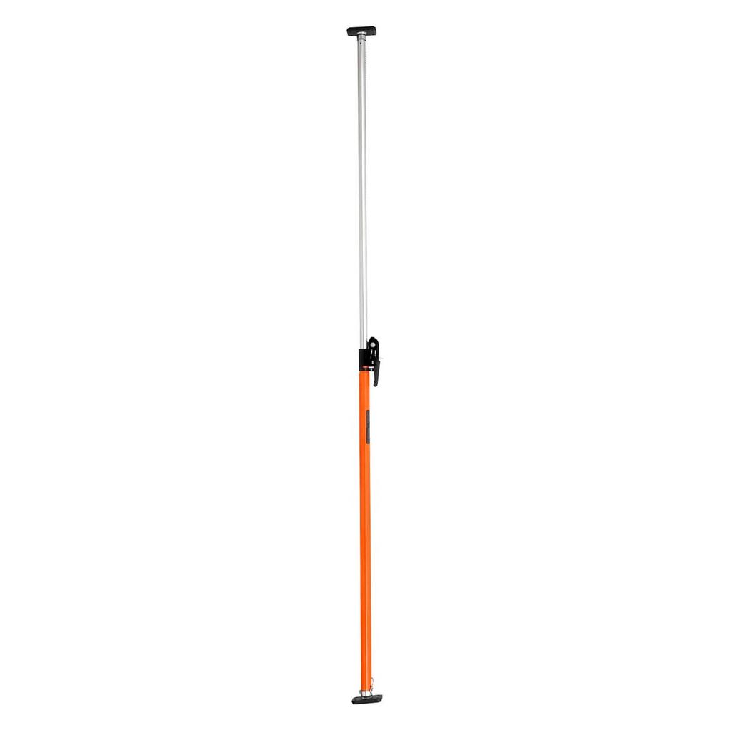 Cargo Bar, Ratcheting Cargo Bar Adjustable from 1016mm to 1854mm, Heavy-duty Steel Cargos Stabilizer with Non-Slip Foot Pads, Telescoping Load Lock